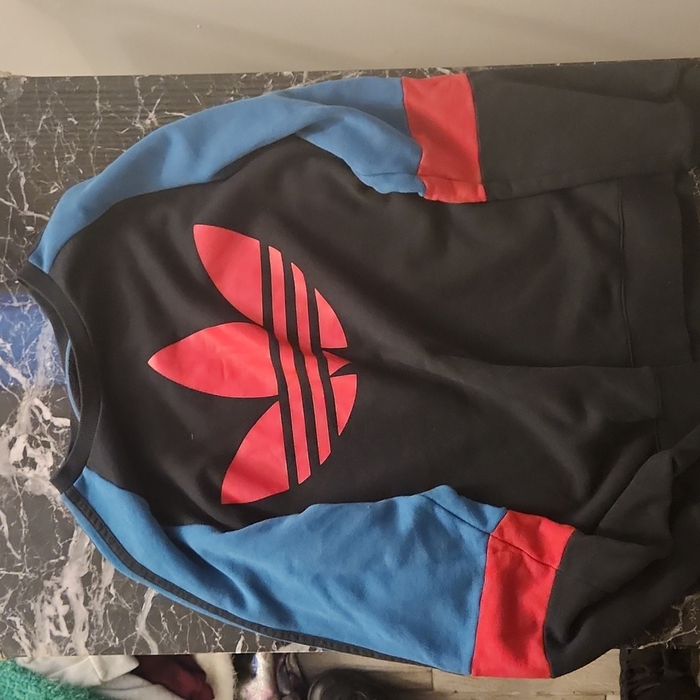 Thro back Addidas sweater